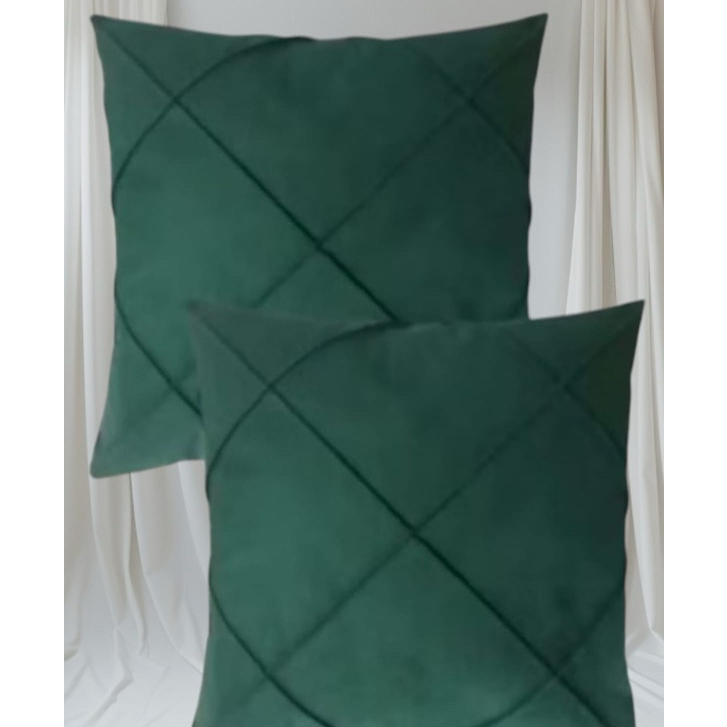 2 Capas de Almofadas 60x60  de Suede Drapeada Extra Grande em Oferta na Shopee
