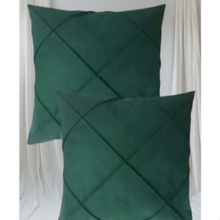 2 Capas de Almofadas 60x60  de Suede Drapeada Extra Grande em Oferta na Shopee