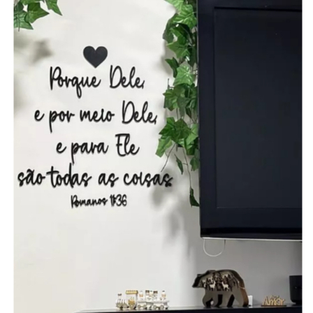Frase Quadro Decorativo Romanos 11:36 Mdf Religioso Fé Motivação Decoração Quarto Sala em Oferta na Shopee