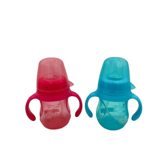 Copo de Treinamento 180ml Anti-Vazamento Infantil ColorBaby - Mom & Baby