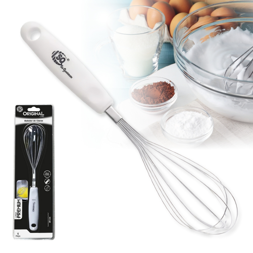 Batedor De Clara Inox Premium 28,5 cm Original Line