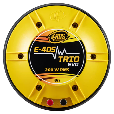 Driver Profissional Eros E 405 Trio Evo 200 Rms E405 Amarelo