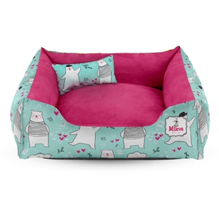 Cama P/ Cachorro Gato Trend Touch Mileva 2Pçs - Coleção Ursinhos em Oferta na Shopee