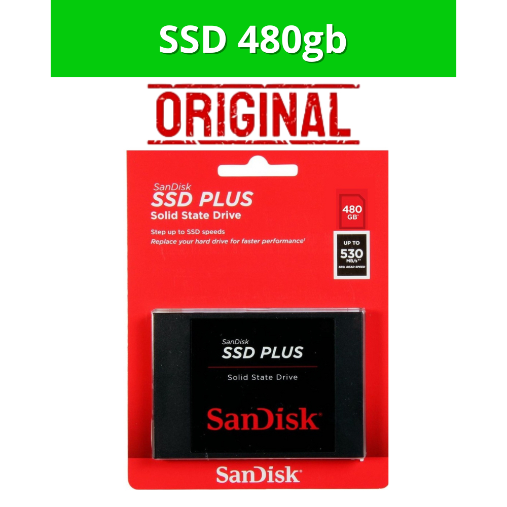 HD SSD 480 - Comprar com Melhor Preço em Componentes de Computadores e Notebooks