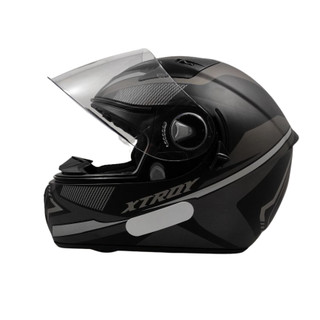 Capacete Moto Ebf Fechado Xtroy Com Óculos Solar Interno Fumê + Narigueira