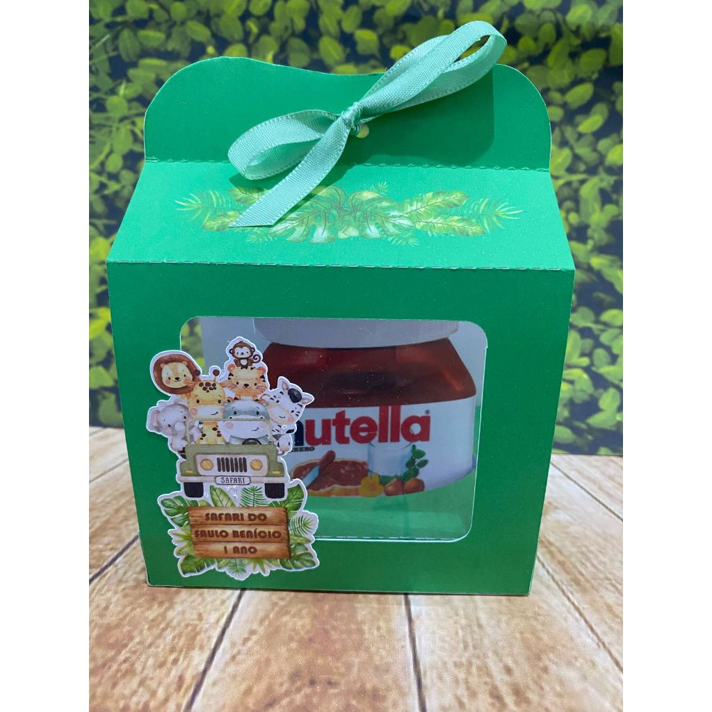 Caixas Personalizadas Para Mini Nutella Todos os Temas