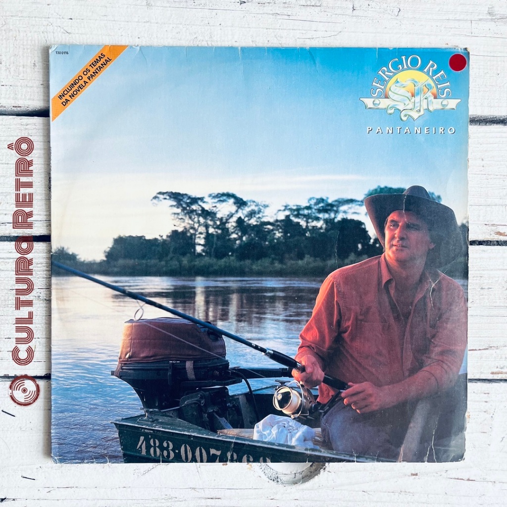 LP PANTANEIRO SÉRGIO REIS 1990 ( ÓTIMO/ ENCARTE) PANTANAL