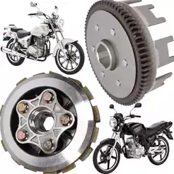 Embreagem Completa + Campana de Embreagem Speed 150 Kansas 150 2008 a 2015