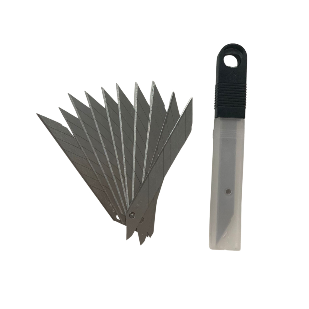 Ferramenta Lâmina 9mm 30 Graus Aço Carbono Envelopamento 10p em Oferta na Shopee