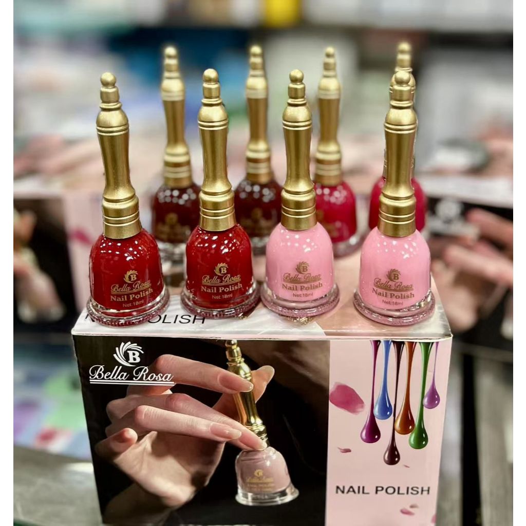 Kit Esmalte  Bella Rosa   -  18ML (NÃO É EM GEL) em Oferta na Shopee