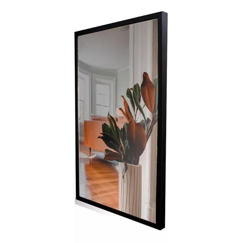 Espelhos Grandes com Moldura de Madeira: Onde Comprar | BuscaProdutos