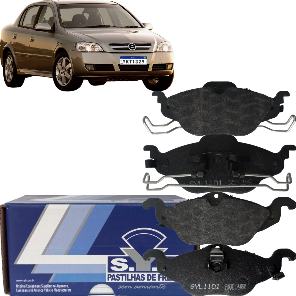 Pastilha de Freio Dianteira SYL Astra 1.7 Td 1.8 1998 a 2009 em Oferta na Shopee