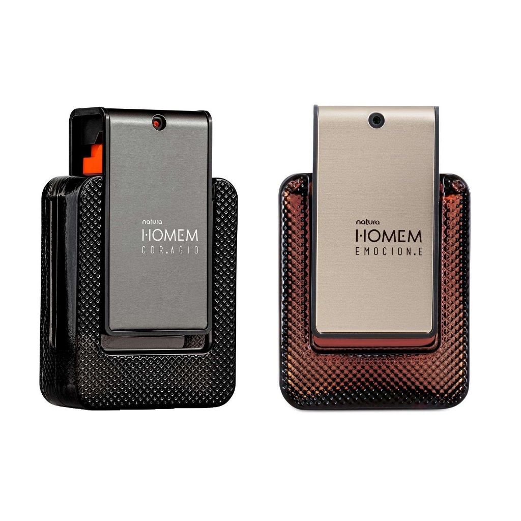 Perfume Masculino Natura Homem Cor.agio / Emocion.e 100ml