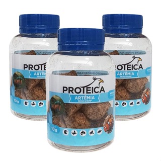 Artêmias Liofilizadas Ração para Peixes Ornamentais 10g - Kit com 3 - PROTEICA em Oferta na Shopee