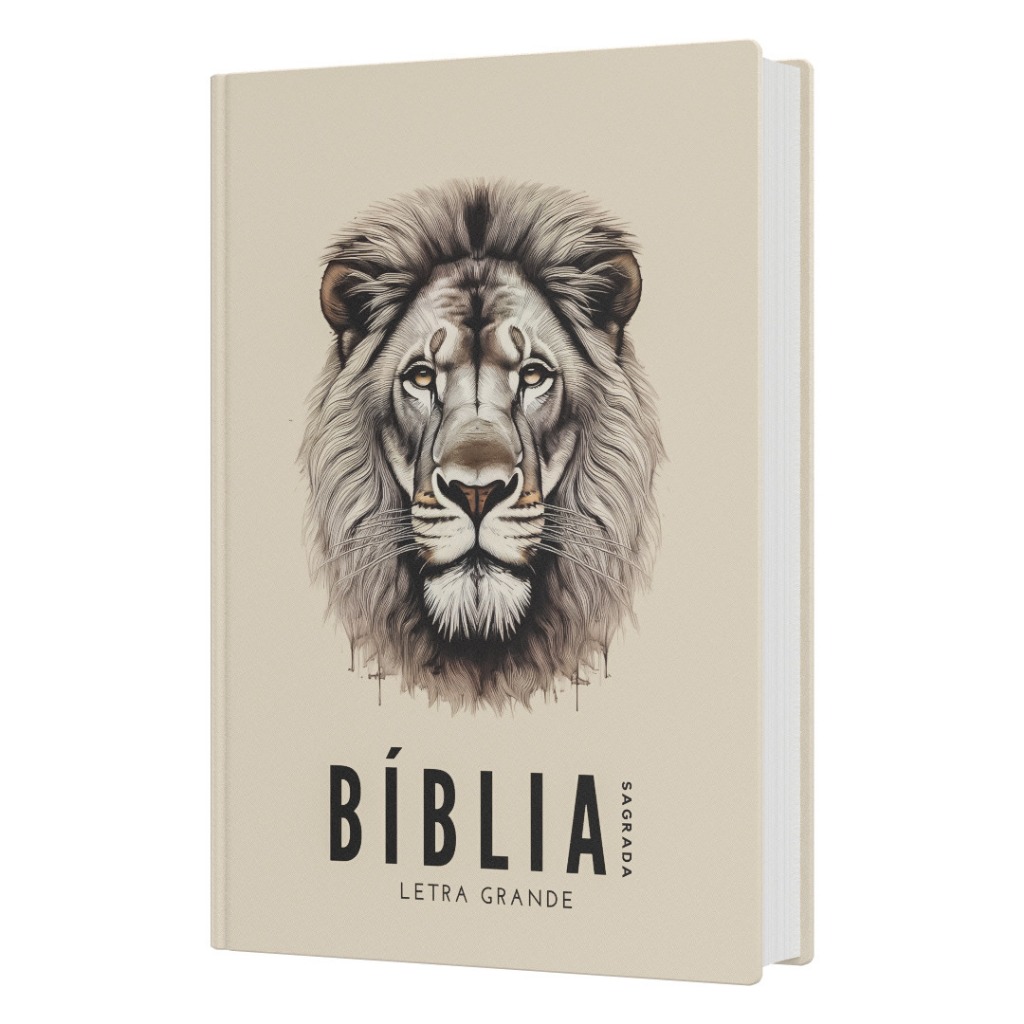 Detalhes do Kit Bíblia Sagrada NVI | Leão Promessa + Bíblia Sagrada NVI | Leão Luz