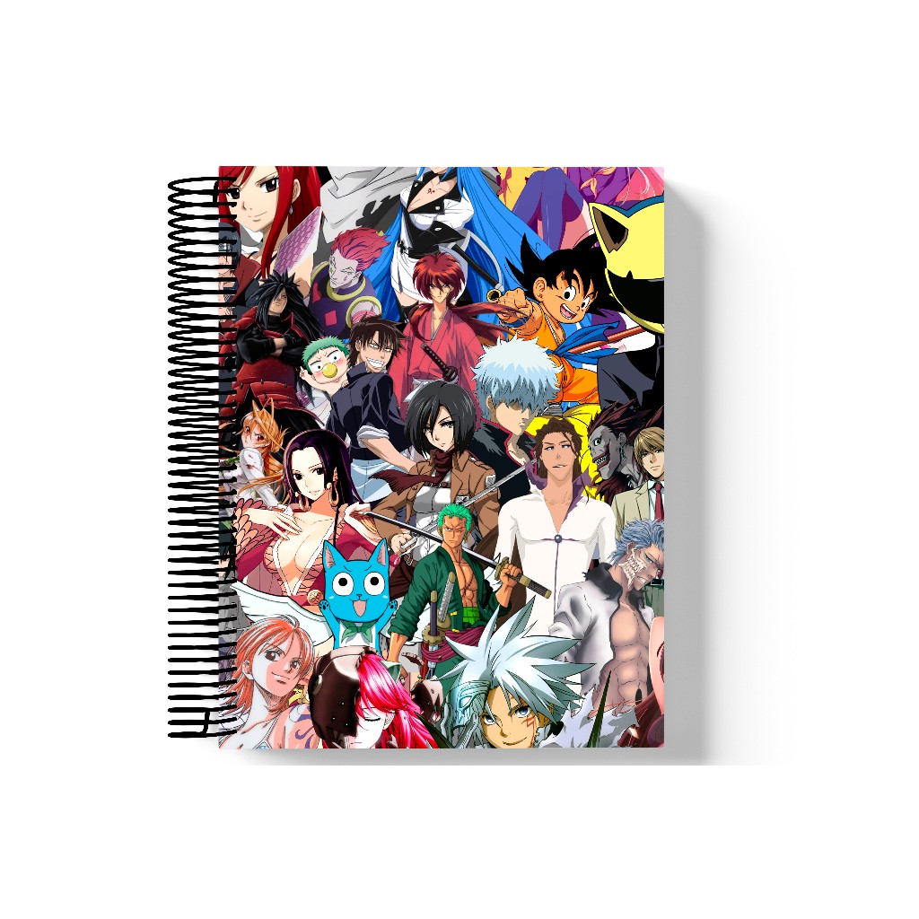 Caderno Universitário - ANIMES WORD