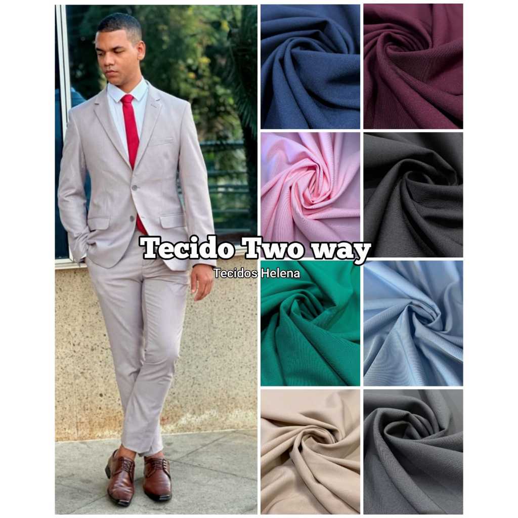 Tecido two way 2mts x1.50mts em Oferta na Shopee