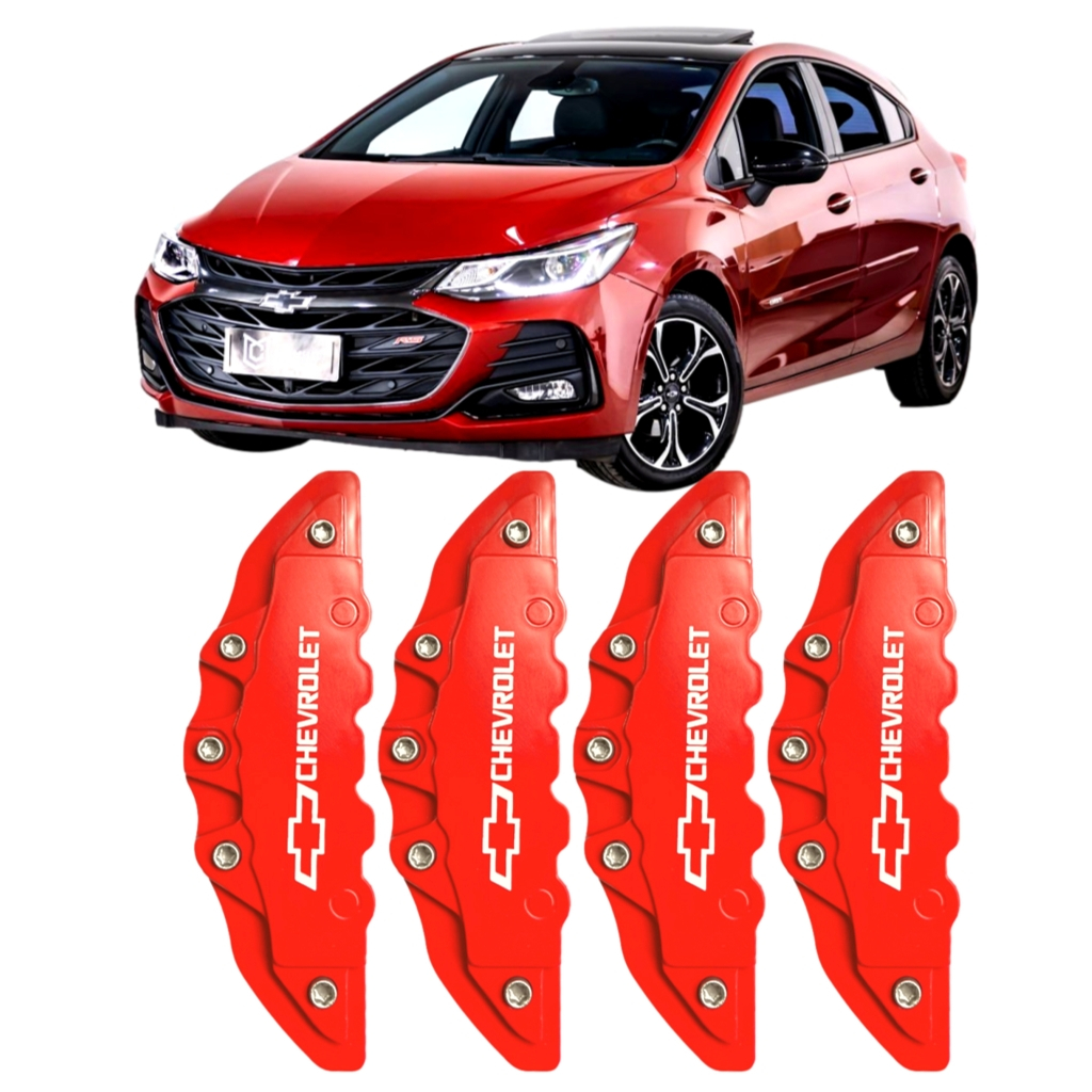 Capas Pinça Freio Kit 4 Peças Compativel com Chevrolet S10 EQUINOX Cruze