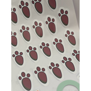 PEGADAS CAÇA AOS OVOS PÁSCOA / BRINCADEIRA / PEGADA COELHO PÁSCOA / PATAS DE COELHO KIT COM 40 em Oferta na Shopee