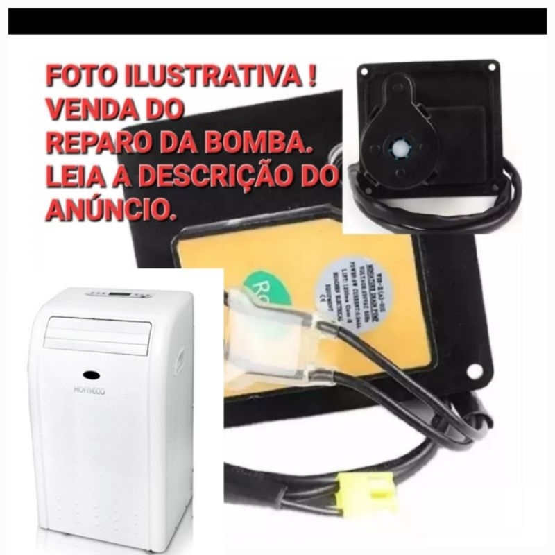 Bomba Dreno Ar Condicionado Portatil Komeco Ambient Reparo