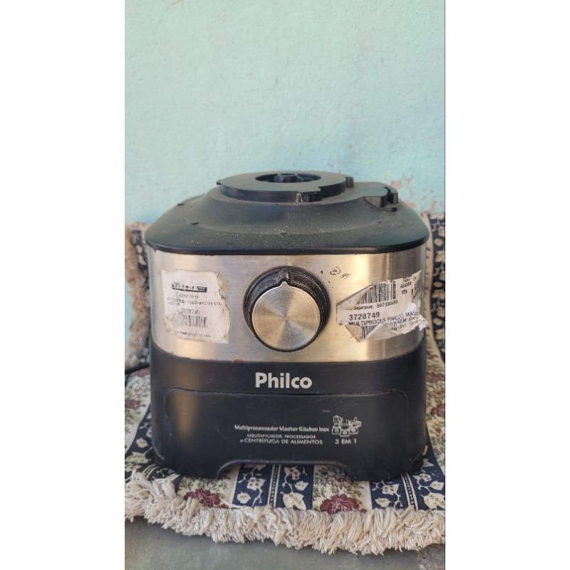 Motor Multiprocessador Master Kitchen inox 220 volts pulse não funciona