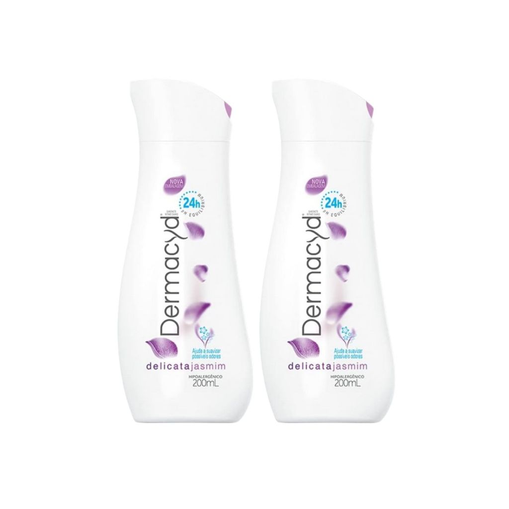 Kit com 2 Dermacyd Sabonete Líquido Íntimo Delicata 24h - 200ml