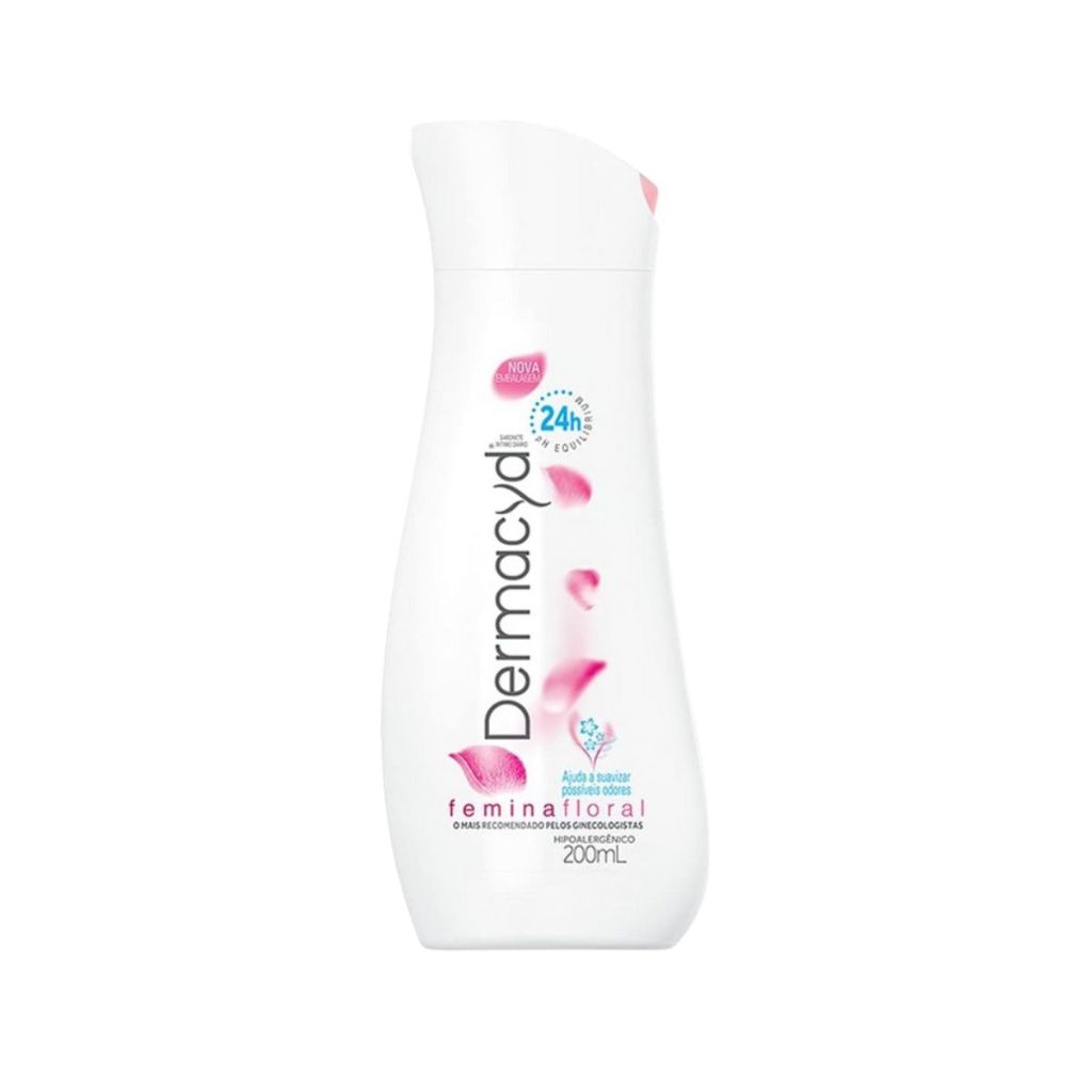 Dermacyd Sabonete Líquido Íntimo Femina Floral 24h - 200ml