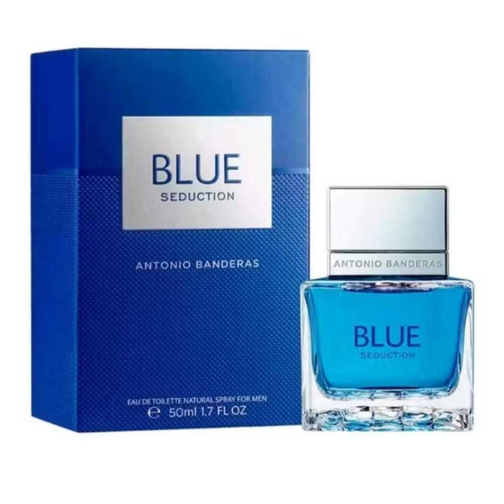 Blue Seduction Antonio Banderas Perfume Masculino Eau de Toilette 200ml Homem Importado