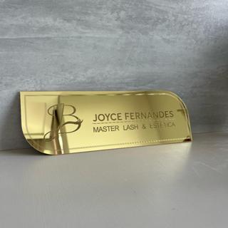 Placa de Porta Personalizada Em Acrilico em Oferta na Shopee