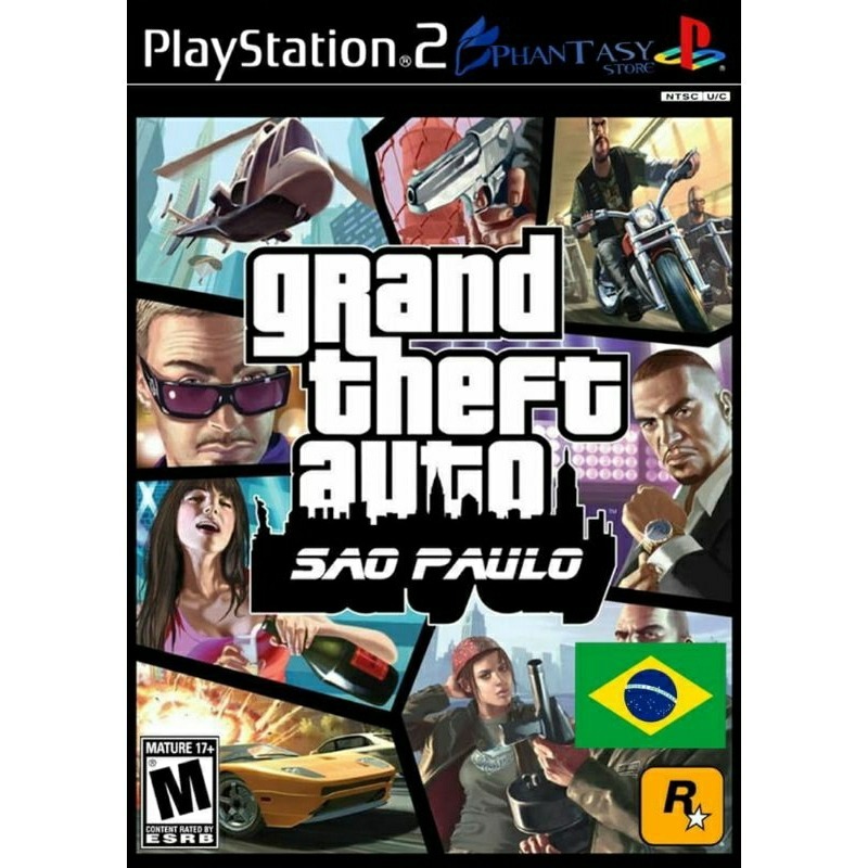 GTA San Andreas São Paulo - Ps2