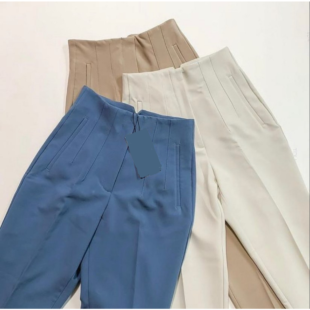 Calça feminina alfaiataria ZR em Oferta na Shopee