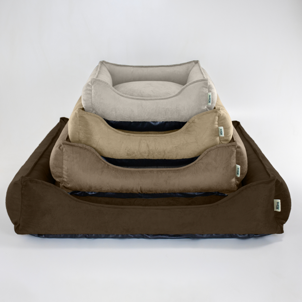 Cama Pet para Cachorro Pequeno Médio Grande ou Gigante em Suede com Zíper e Fundo Impermeável em Oferta na Shopee