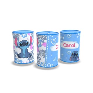 Kit 10 Cofrinhos Lilo & Stitch personalizado para Aniversário, chá de bebe ou festas em Oferta na Shopee