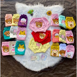 Tapa Fralda calcinha tapa fralda calcinha infantil recém nascido short bebê menina kit 3 em Oferta na Shopee