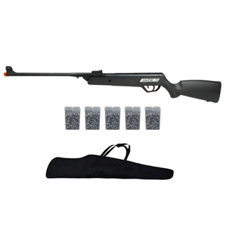 Carabina Espingarda de Pressão New Jade Oxidada 4.5mm - CBC + Acessórios em Oferta na Shopee
