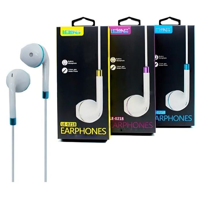 Fone De Ouvido Lelong In-ear P2 Com Microfone Sem Ruído 0218 Cor Cinza