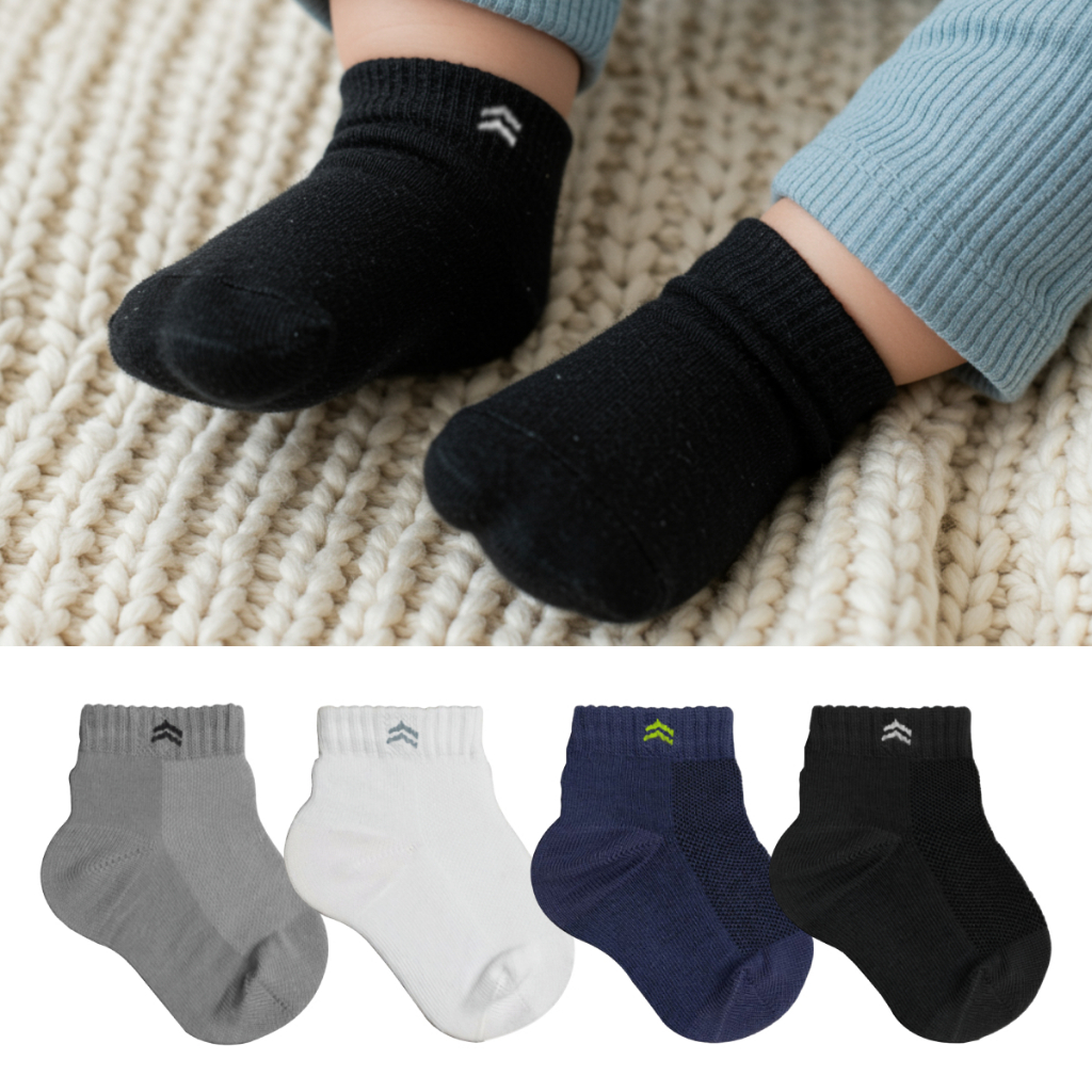 Kit 3 Pares de Meias Bebê Infantil Algodão Baby Up 02025 Cano Médio Sortida em Oferta na Shopee