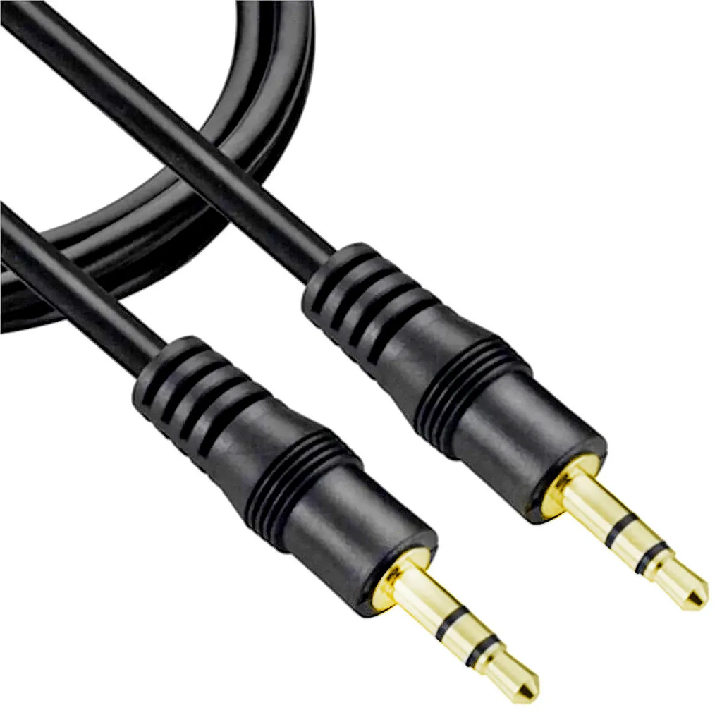 Cabo Auxiliar Áudio P2 para P2 Macho 1,5 Metros Altomex - Audio
