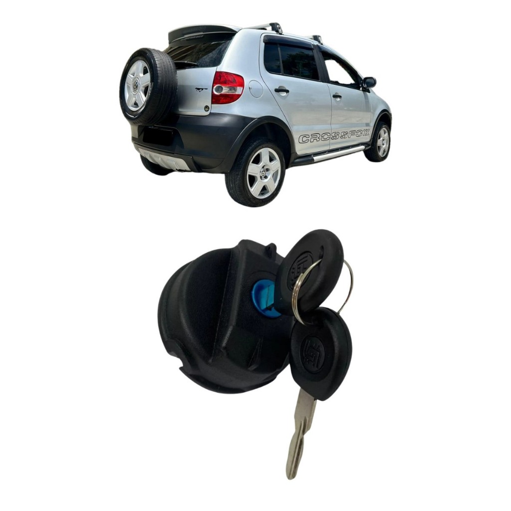 Tampa Crossfox Tanque Combustível 2005 2006 2007 2008 A 2009 em Oferta na Shopee