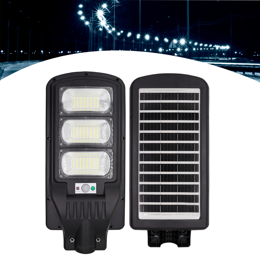 Luminária Led Solar Com Sensor Pública Poste Rua 150w em Oferta na Shopee