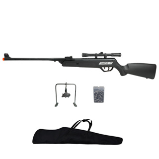 Carabina Espingarda de Pressão New Jade 5.5mm - CBC + Acessórios em Oferta na Shopee