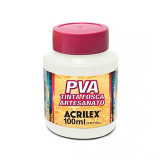 TINTA PVA FOSCA 100ml- ACRILEX em Oferta na Shopee
