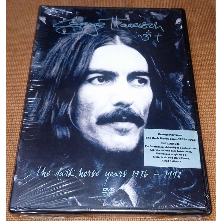 George Harrison - Dvd E Libreto de Luxo The Dark Horse Years 1976 - 1992 Novo Lacrado