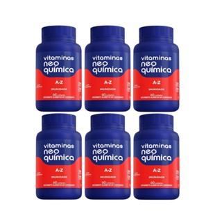 Kit 6 Vitamina A-Z Suplemento 60 Cápsulas - Neo Química em Oferta na Shopee