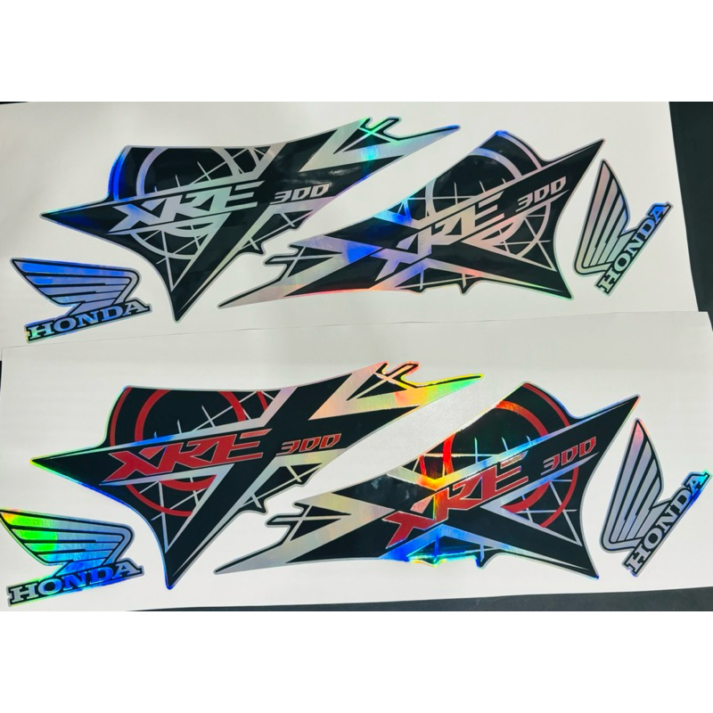 Kit Adesivo Xre 300 2012 holográfico