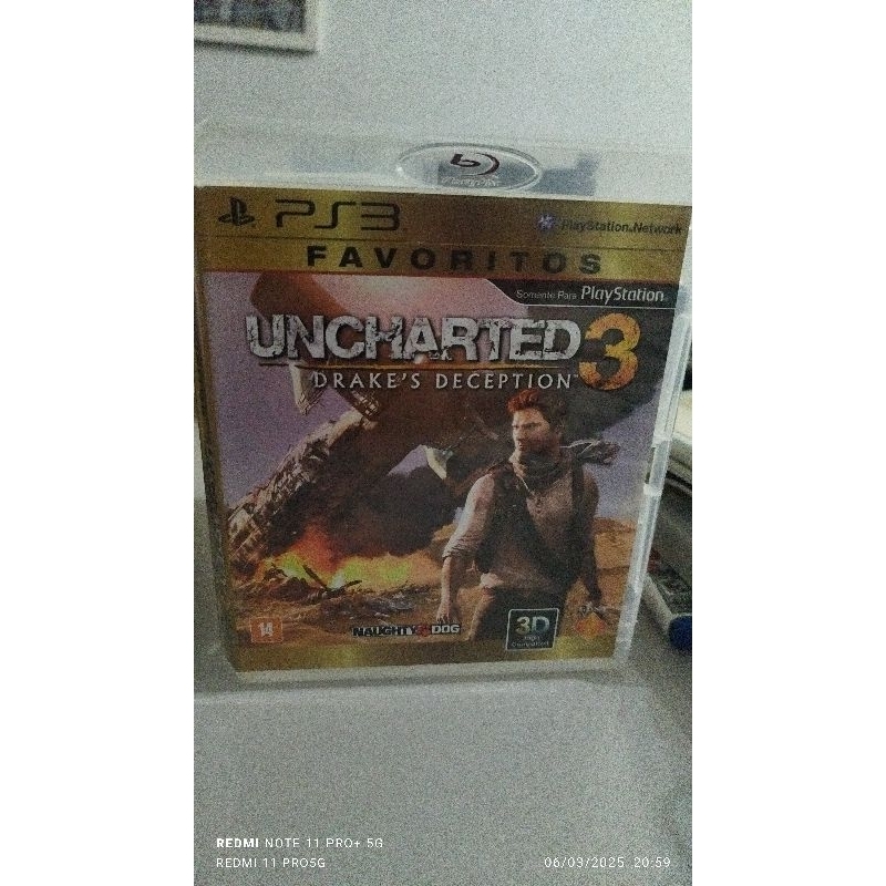 Jogo para PS3 Usado Uncharted 3 Drakes Deception