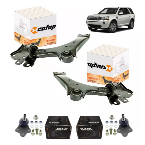 Par De Bandejas Dianteiras Land Rover Freelander 2 Leque 2007 a 2014 c/pivo