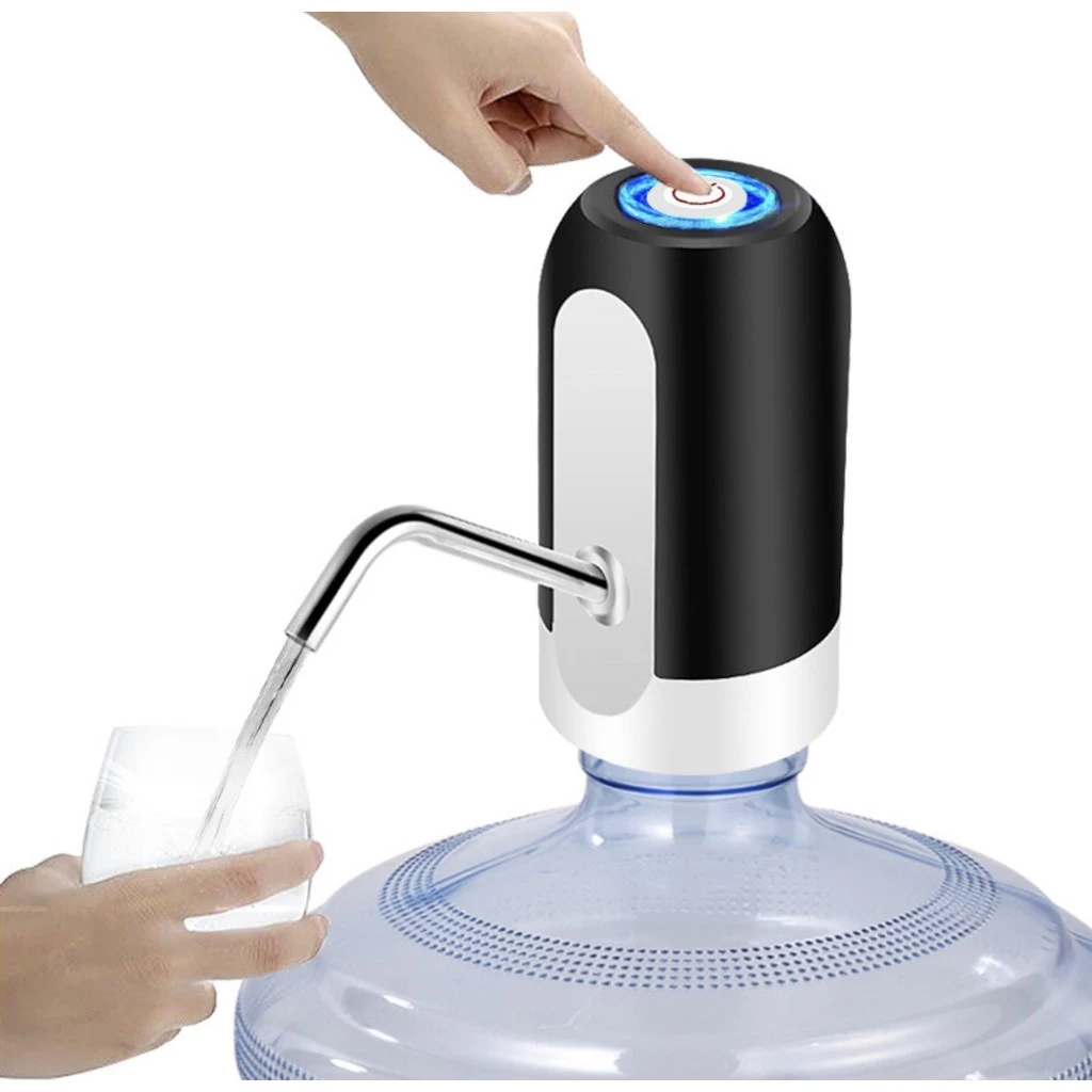 Bomba Elétrica De Galão Universal Com Carregamento USB Para Galão\Garrafão De Água
