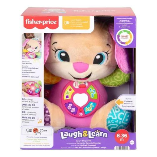 Fisherprice Pelúcia Irmã Do Cachorrinho Mattel Jfd30