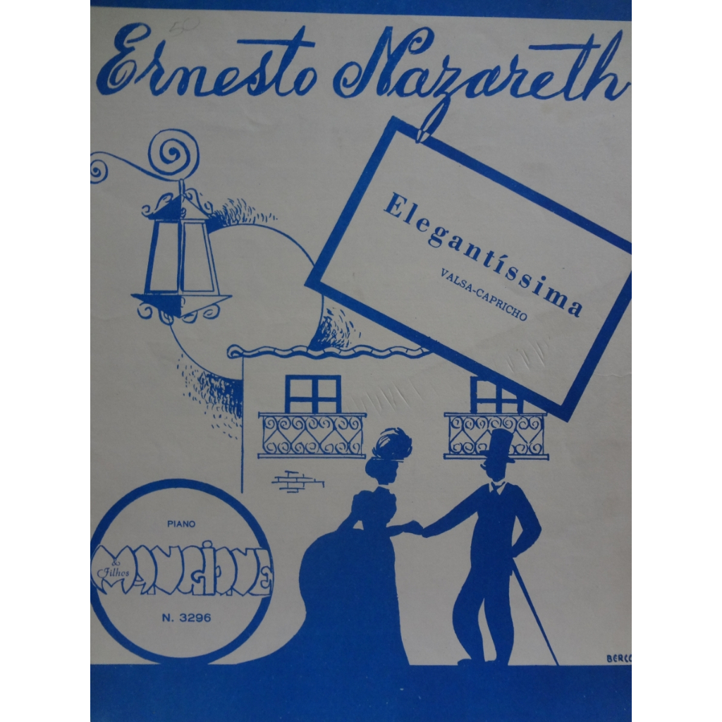 Partitura Piano Elegantíssima ( Valsa Capricho ) Ernesto Nazareth